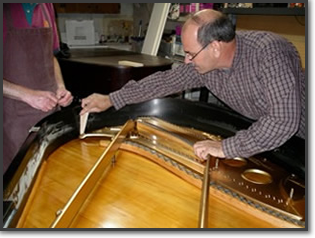 Rick Bourgeois soundboard repair